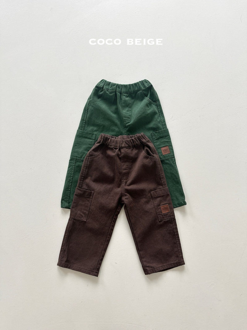 Coco beige - Korean Children Fashion - #fashionkids - Cargo Pants