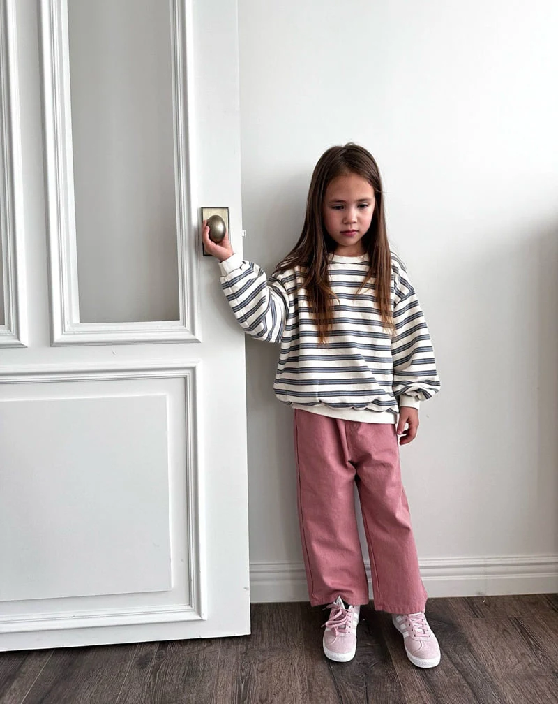 Coco beige - Korean Children Fashion - #fashionkids - Straight Chino Pants - 9