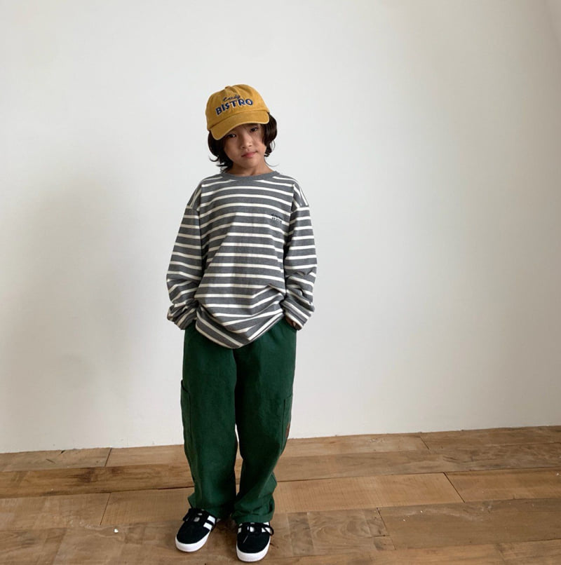 Coco beige - Korean Children Fashion - #kidzfashiontrend - Saint Stripe Tee - 11