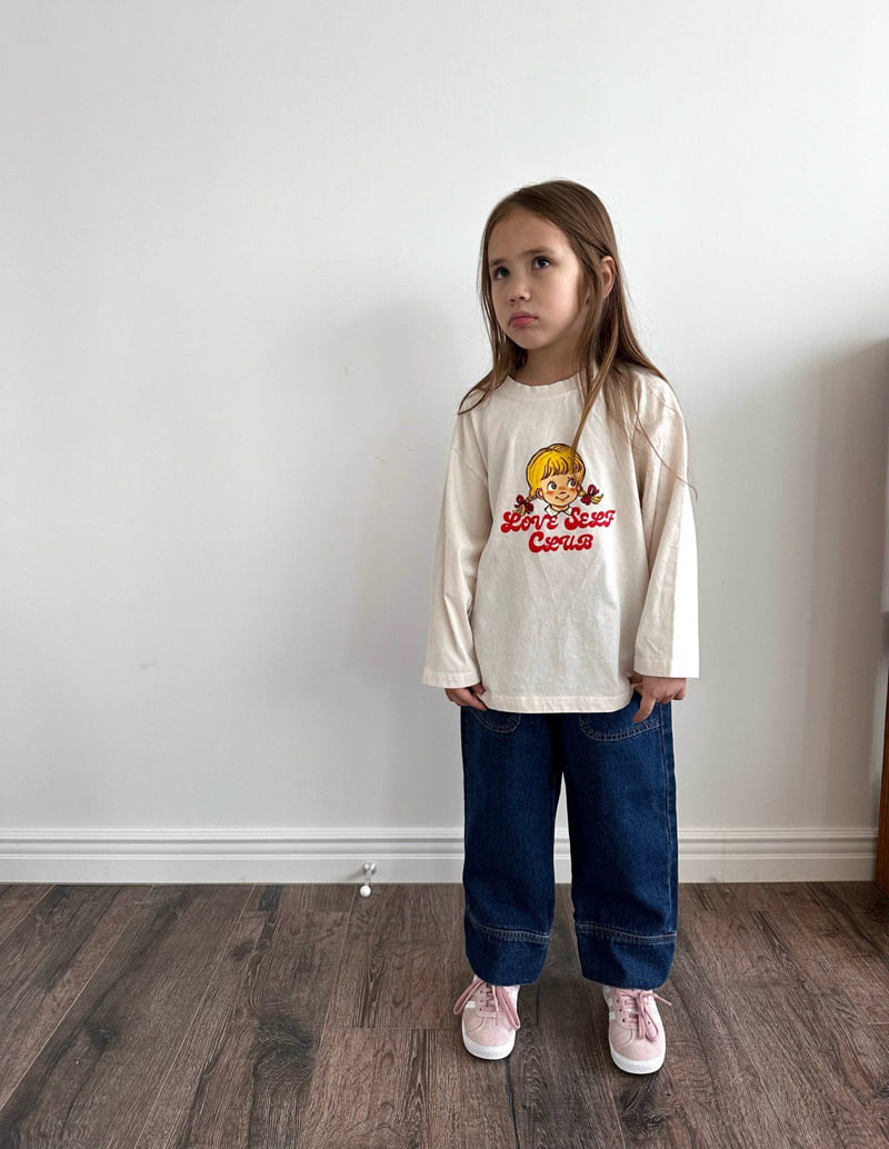 Coco beige - Korean Children Fashion - #kidzfashiontrend - Cabra Denim Pants - 8