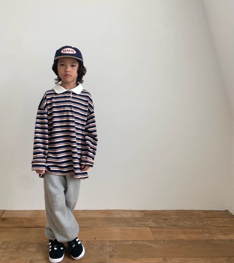 Coco beige - Korean Children Fashion - #magicofchildhood - School Stripe Tee - 12