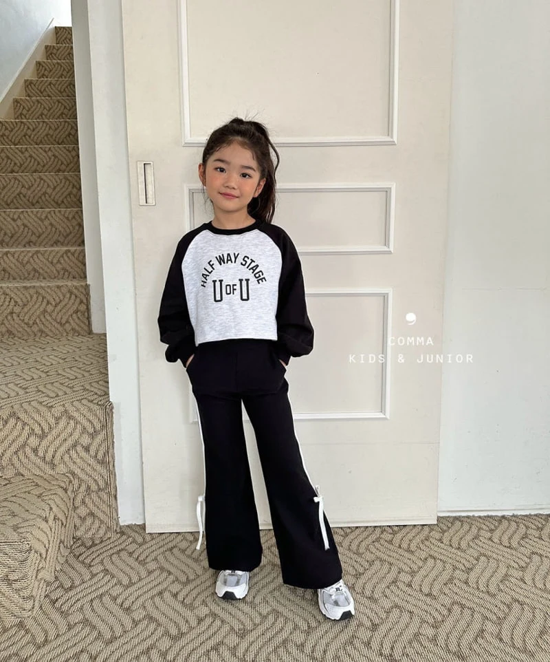 Comma - Korean Children Fashion - #Kfashion4kids - Ribbon Bootscut Pants - 11