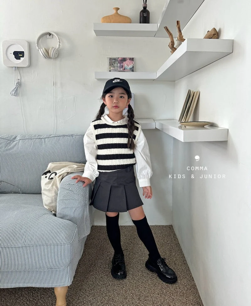 Comma - Korean Children Fashion - #childofig - Knit Vest - 10