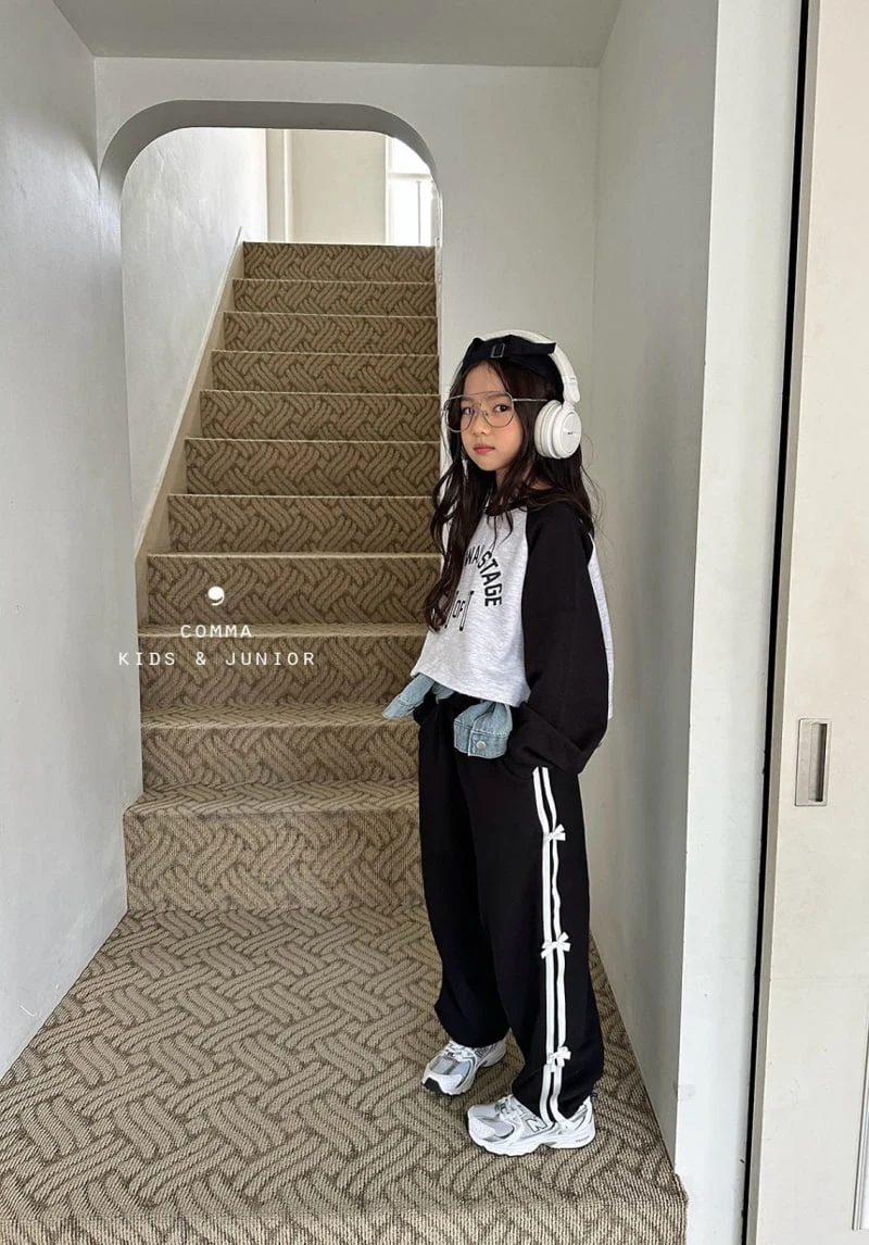 Comma - Korean Children Fashion - #childofig - Ribbon Jogger Pants - 6