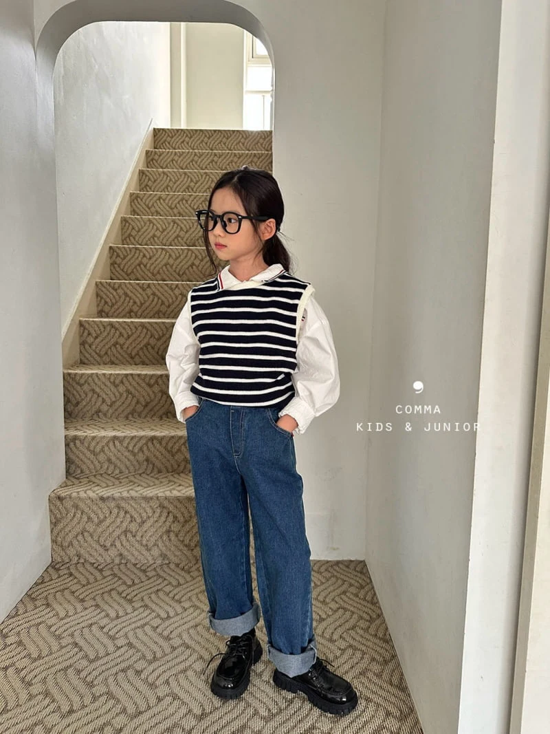 Comma - Korean Children Fashion - #designkidswear - Knit Vest - 12