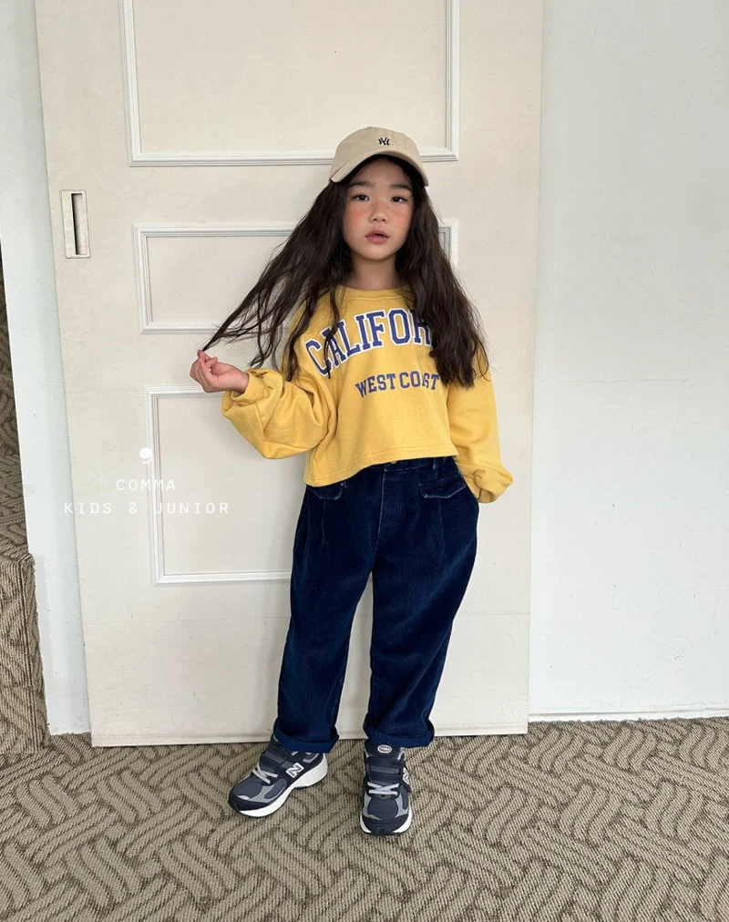 Comma - Korean Children Fashion - #designkidswear - California Crop Tee - 10