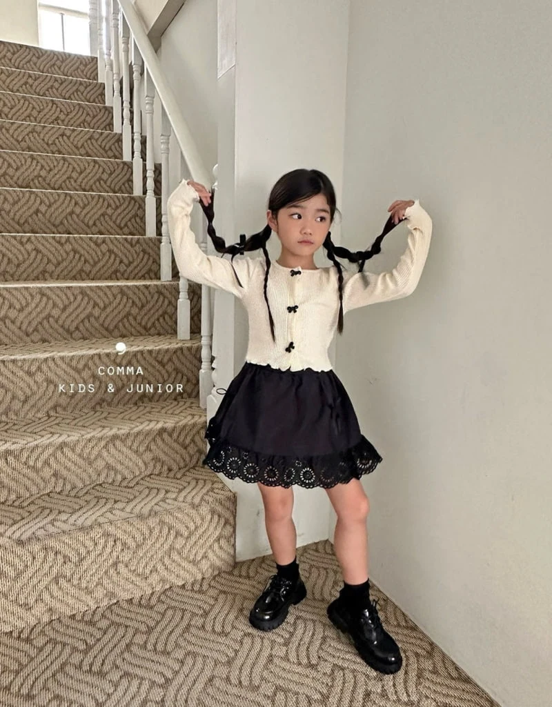 Comma - Korean Children Fashion - #discoveringself - Lace Skirt - 10