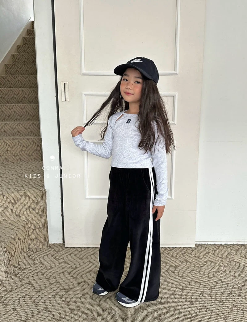 Comma - Korean Children Fashion - #fashionkids - B Slit Tee - 11