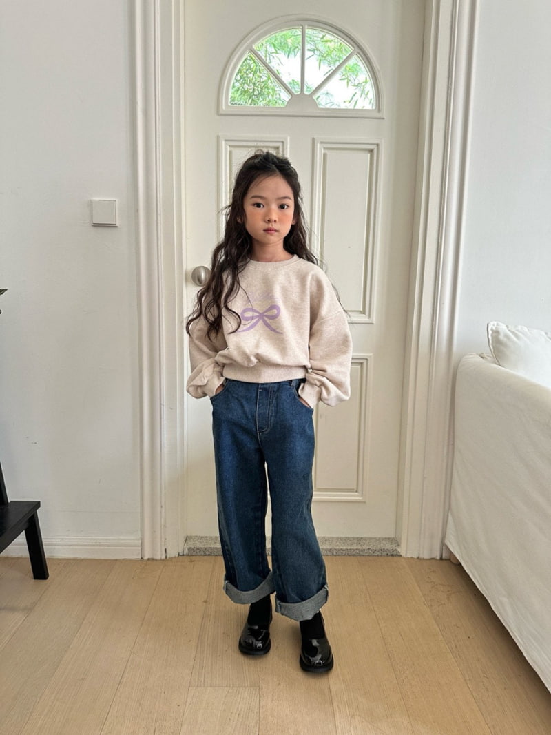 Comma - Korean Children Fashion - #fashionkids - Roll-up Jeans - 4