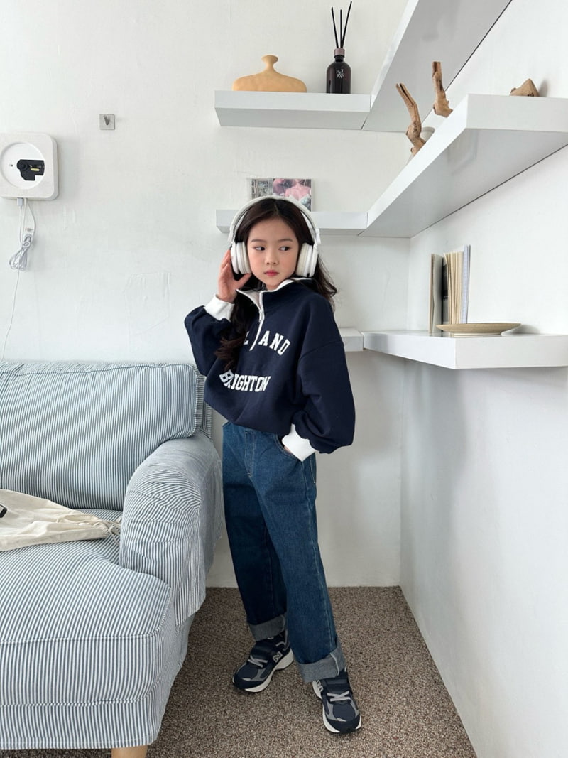 Comma - Korean Children Fashion - #kidzfashiontrend - Roll-up Jeans - 6