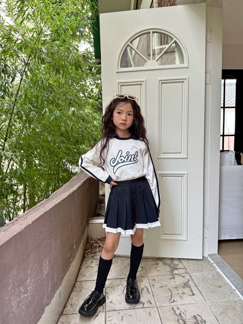 Comma - Korean Children Fashion - #kidzfashiontrend - Collar Line Tee - 3