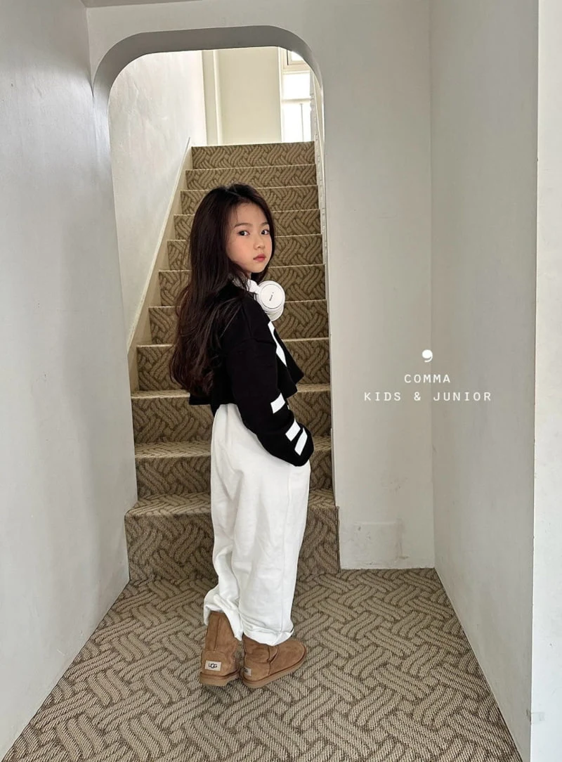 Comma - Korean Children Fashion - #magicofchildhood - Heart Jogger Pants - 6