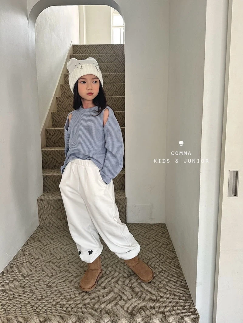 Comma - Korean Children Fashion - #magicofchildhood - Knit Slit Top - 11