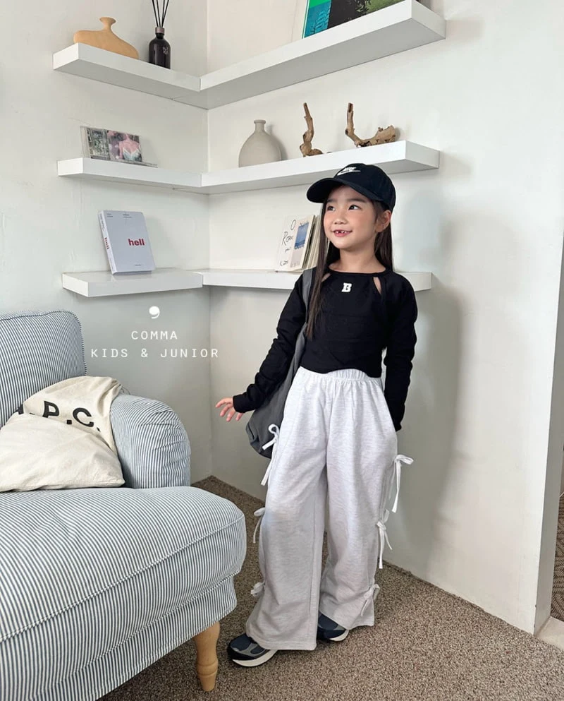 Comma - Korean Children Fashion - #magicofchildhood - B Slit Tee