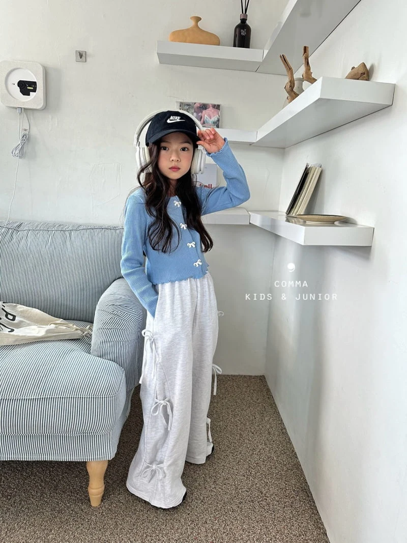 Comma - Korean Children Fashion - #magicofchildhood - Ribbon Wide Pants - 10