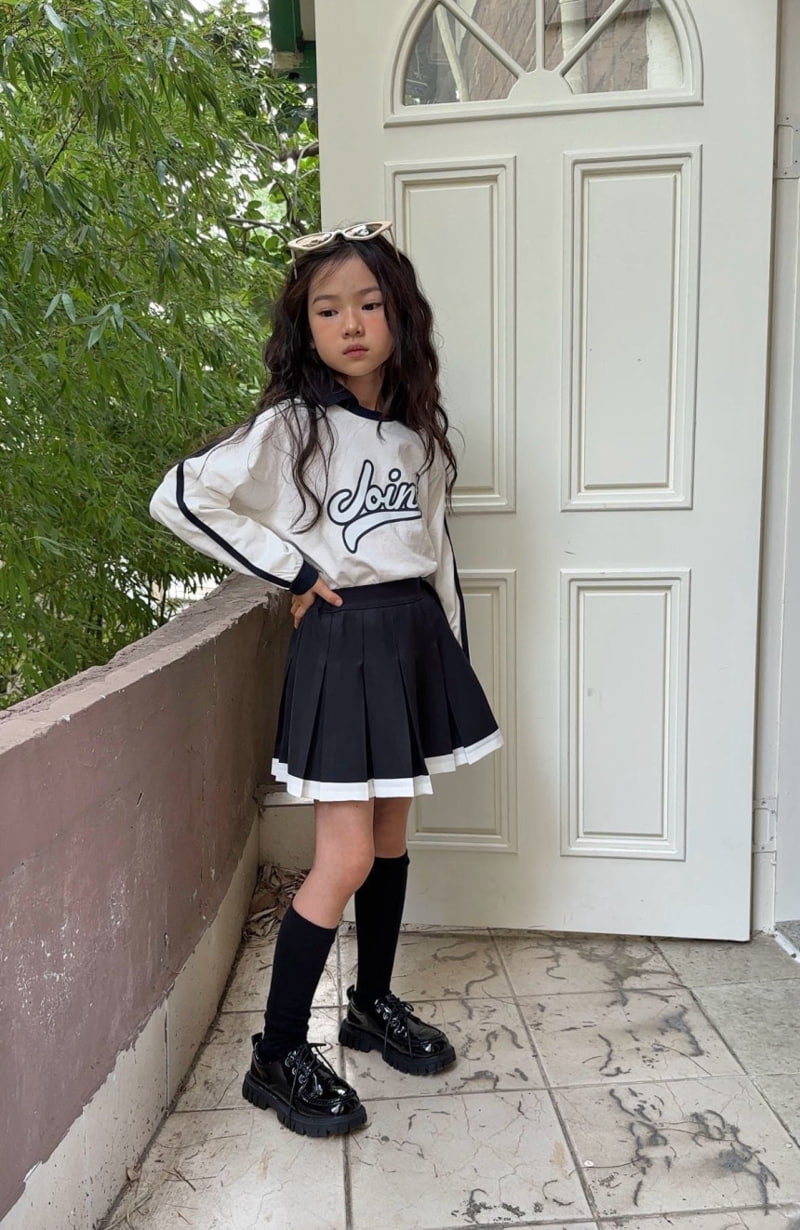 Comma - Korean Children Fashion - #magicofchildhood - Collar Line Tee - 6