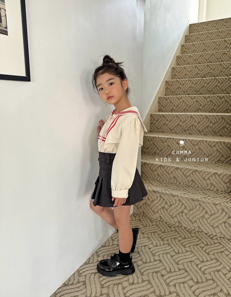 Comma - Korean Children Fashion - #minifashionista - Sailor Blouse - 9