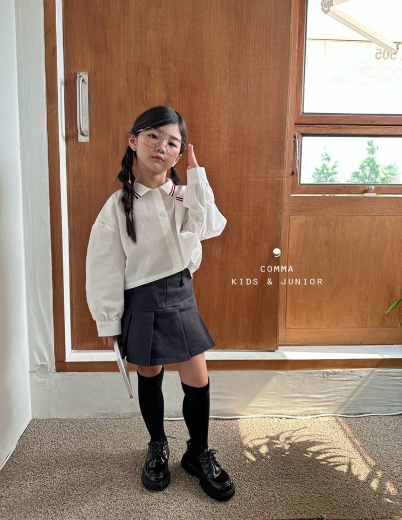 Comma - Korean Children Fashion - #prettylittlegirls - Tape Shirt - 2