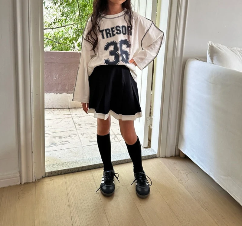 Comma - Korean Children Fashion - #todddlerfashion - 36 Number Tee - 8