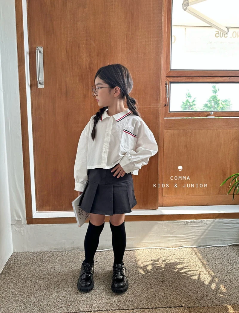 Comma - Korean Children Fashion - #todddlerfashion - Tape Shirt - 3