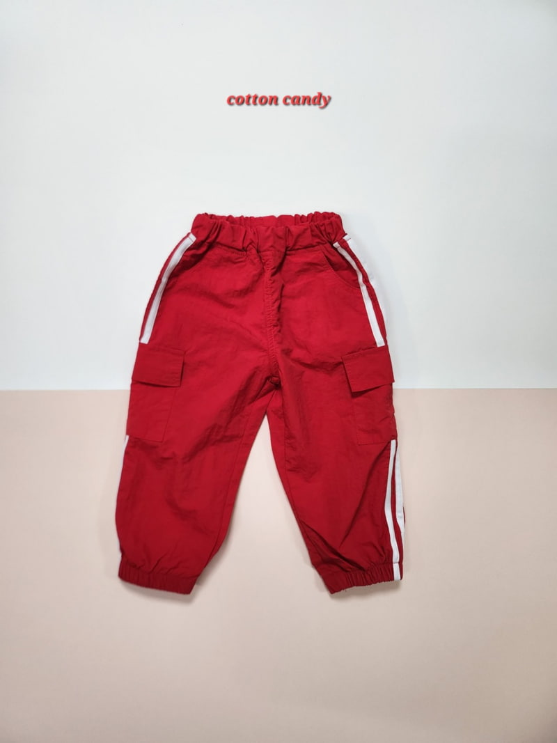 Cotton Candy - Korean Children Fashion - #kidsshorts - Line Jogger Pants - 2