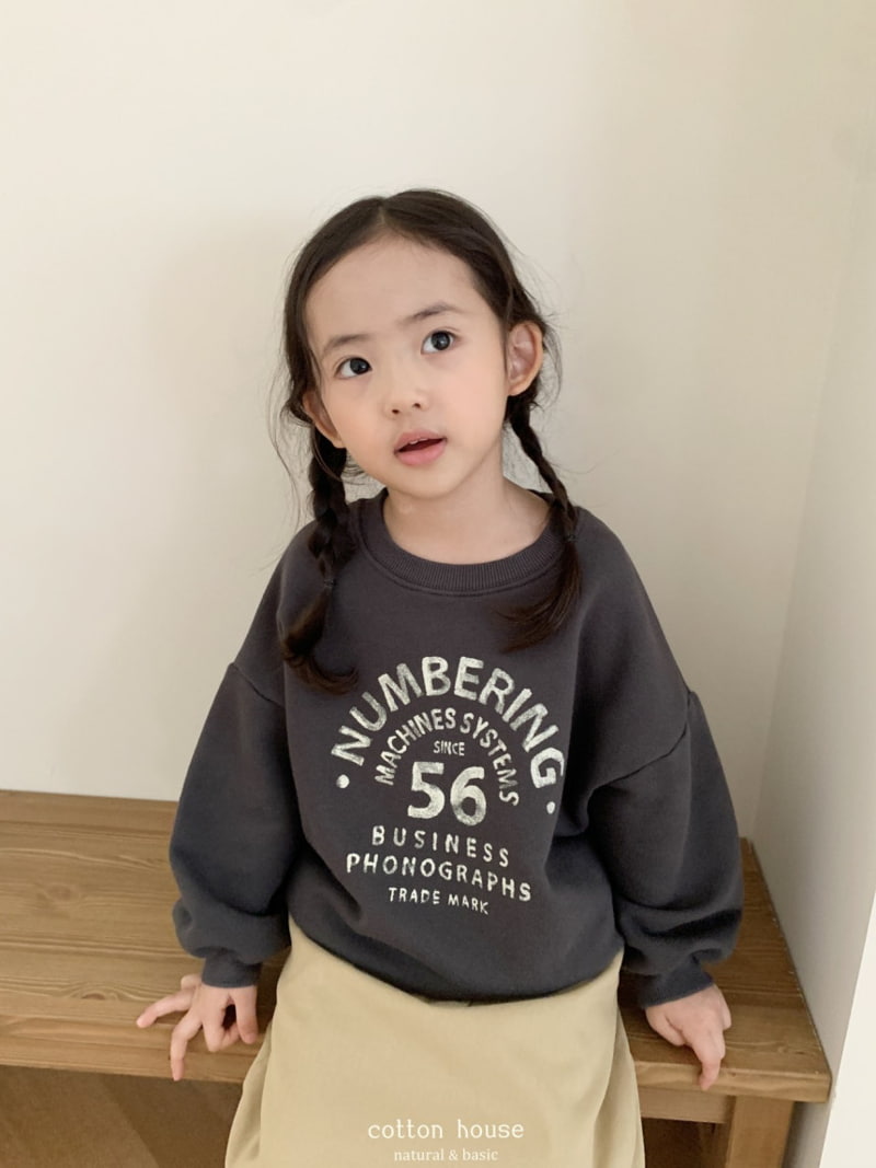 Cotton House - Korean Children Fashion - #Kfashion4kids - Numbering Sweatshirts - 9