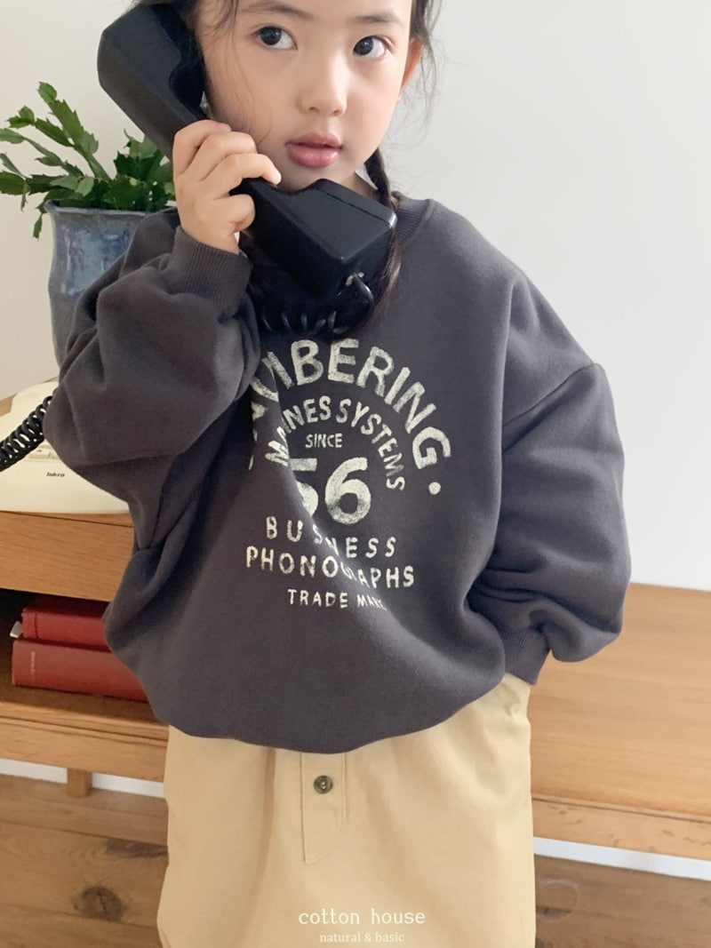 Cotton House - Korean Children Fashion - #childofig - Numbering Sweatshirts