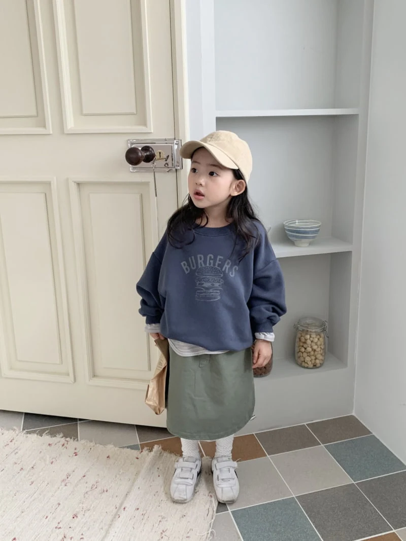 Cotton House - Korean Children Fashion - #childofig - Burger Sweatshirts - 10