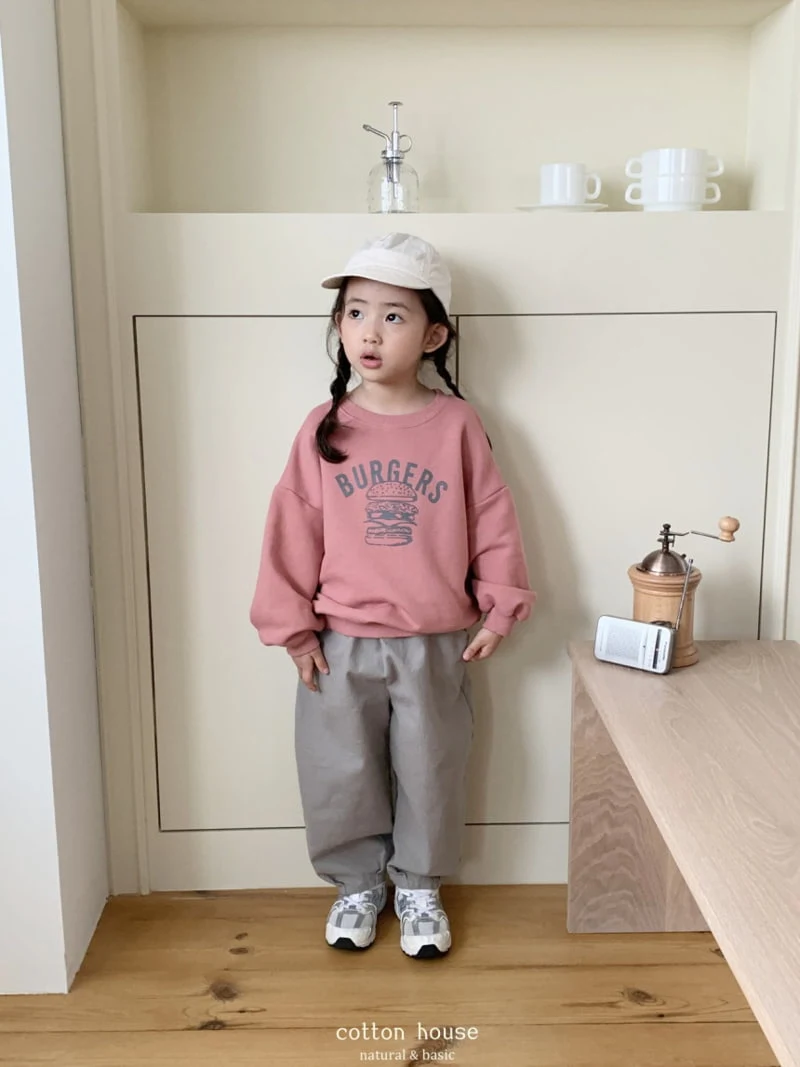 Cotton House - Korean Children Fashion - #childofig - Burger Sweatshirts - 11