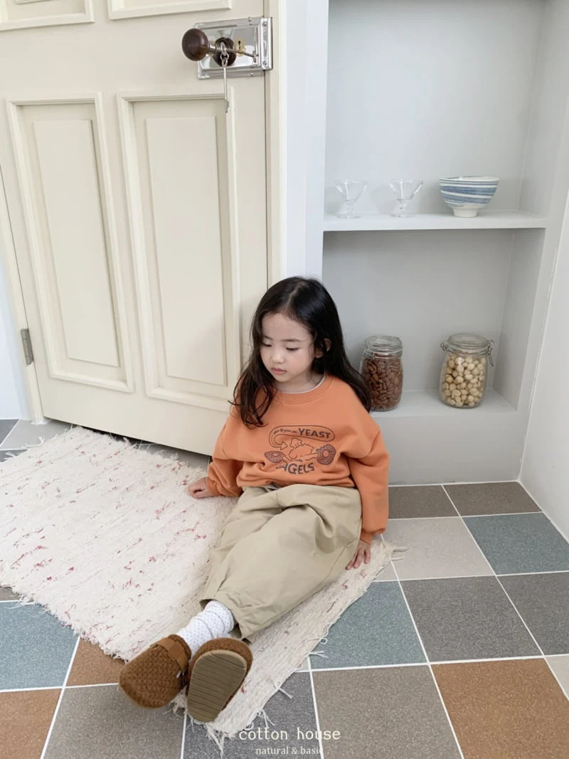 Cotton House - Korean Children Fashion - #childofig - Ox Tan Bottom Pintuck Pants - 10