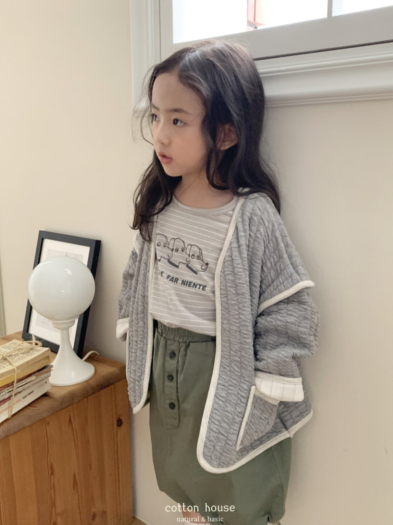 Cotton House - Korean Children Fashion - #childofig - String Skirt - 3