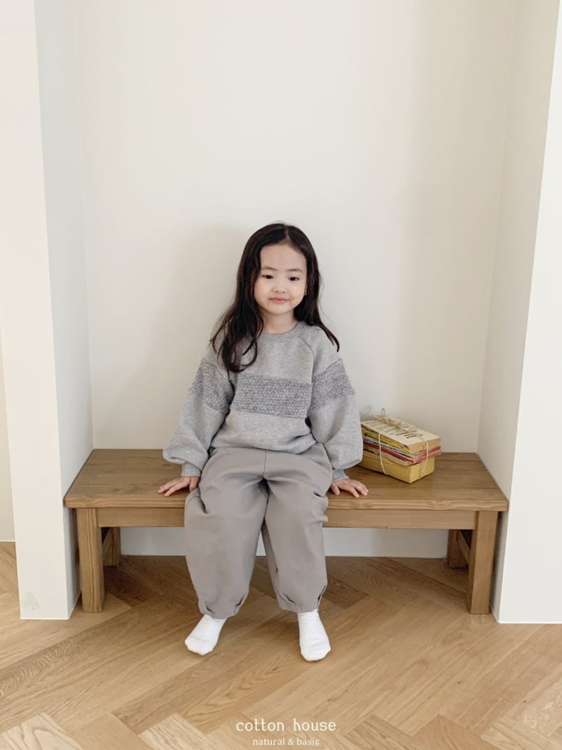 Cotton House - Korean Children Fashion - #childrensboutique - Knit Colored Ralgan Pullover - 8