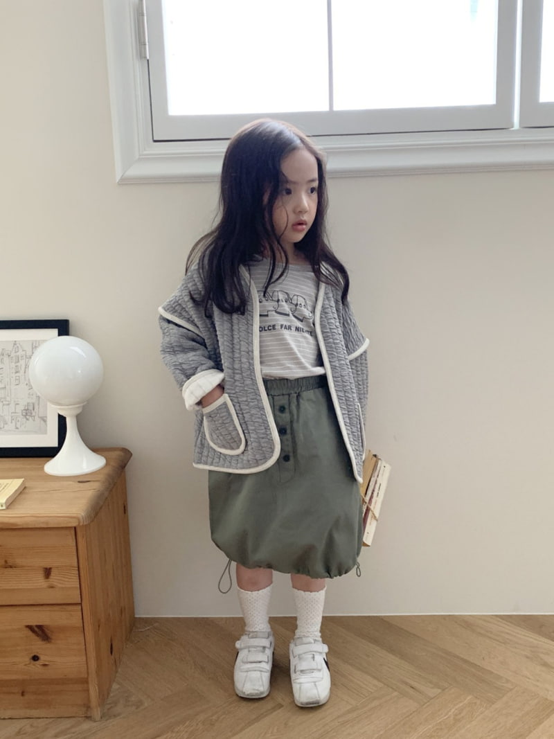 Cotton House - Korean Children Fashion - #childrensboutique - String Skirt - 5