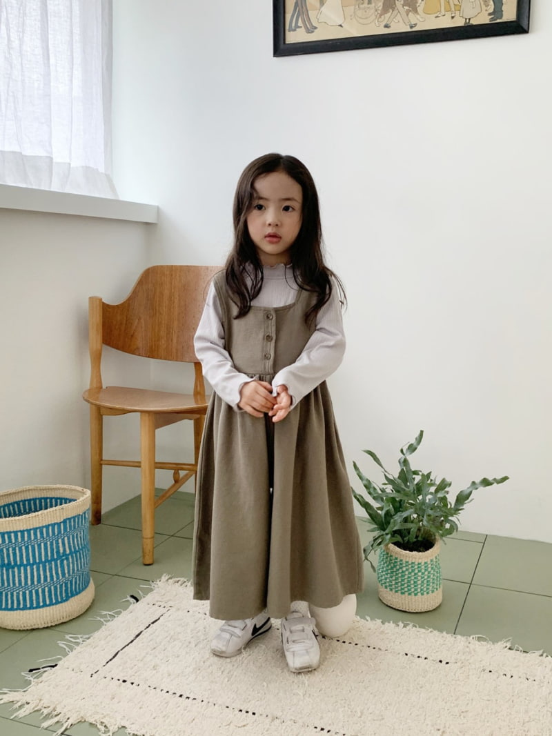 Cotton House - Korean Children Fashion - #designkidswear - Soft Span Half Turtleneck Tee - 9