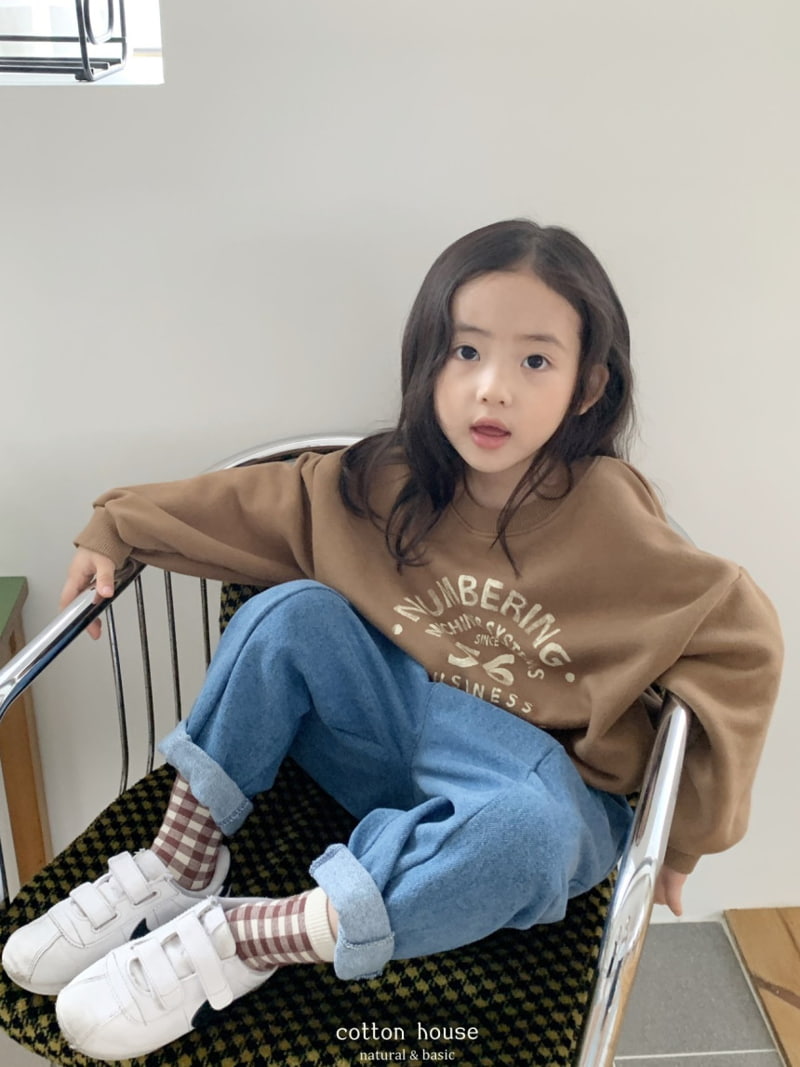 Cotton House - Korean Children Fashion - #designkidswear - Numbering Sweatshirts - 3