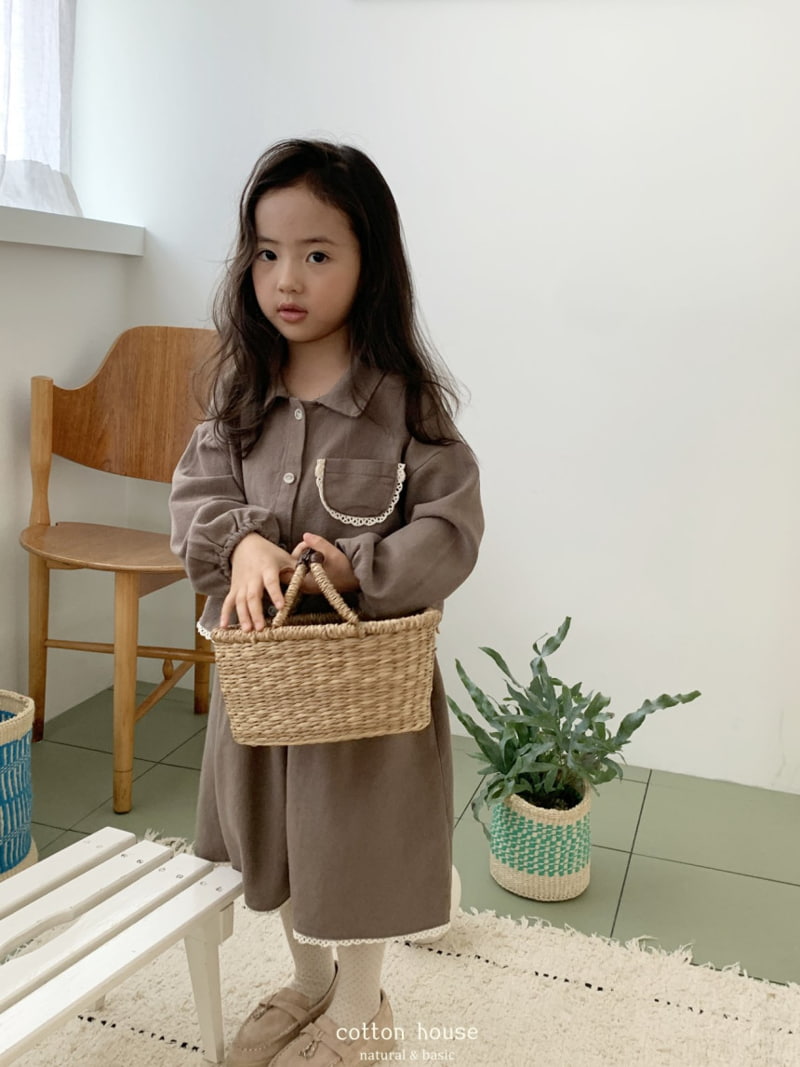 Cotton House - Korean Children Fashion - #designkidswear - Cardigan Two Pieces - 2