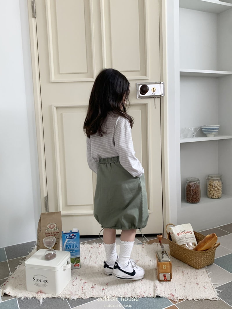 Cotton House - Korean Children Fashion - #discoveringself - String Skirt - 7