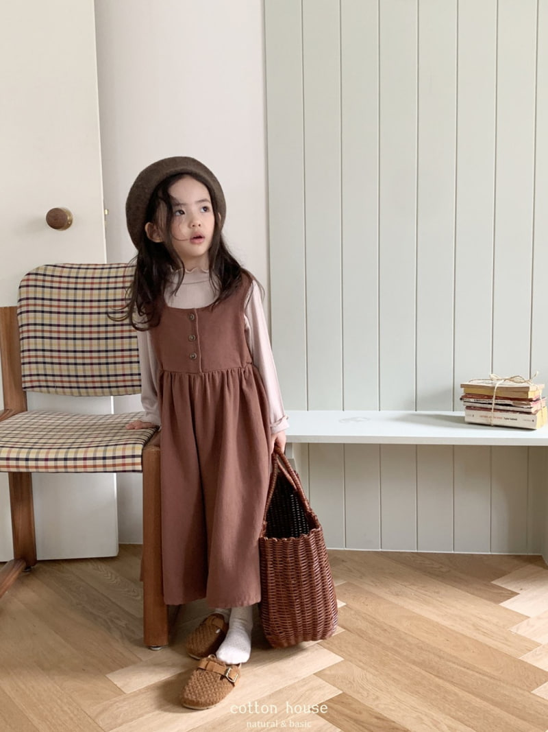 Cotton House - Korean Children Fashion - #fashionkids - Soft Span Half Turtleneck Tee - 11