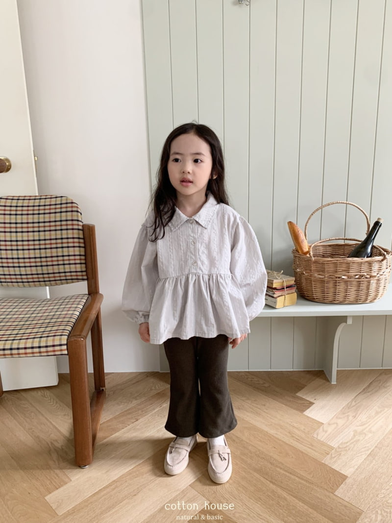 Cotton House - Korean Children Fashion - #fashionkids - Ellie Collar Blouse - 9