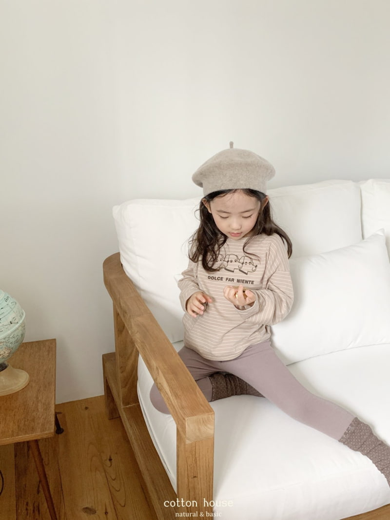 Cotton House - Korean Children Fashion - #fashionkids - Soft Leggings - 6