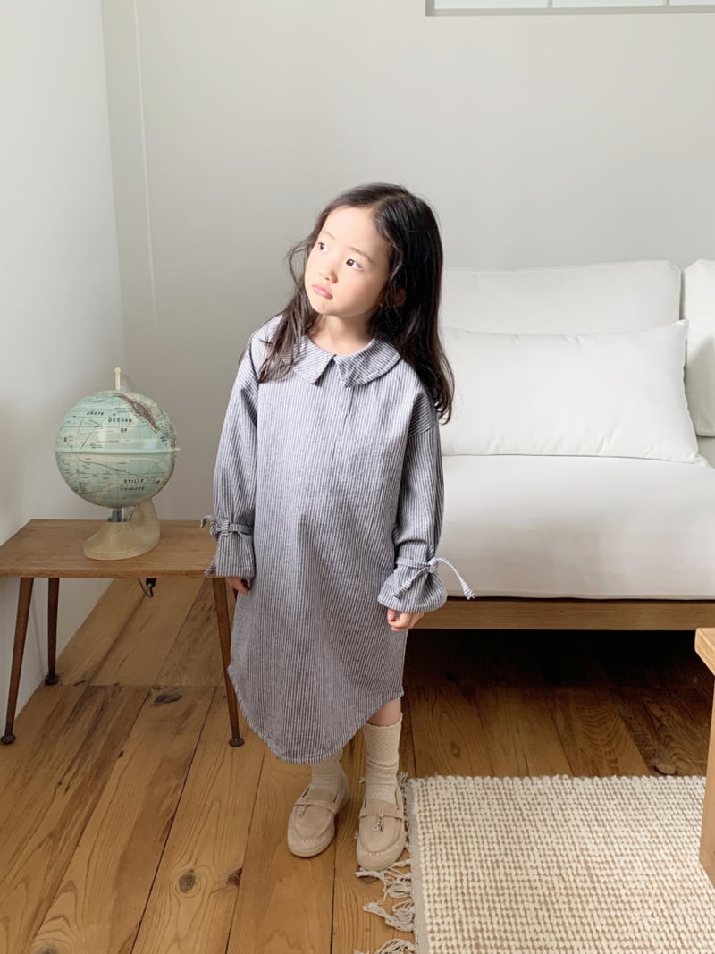 Cotton House - Korean Children Fashion - #littlefashionista - Sleeve String One-piece - 12