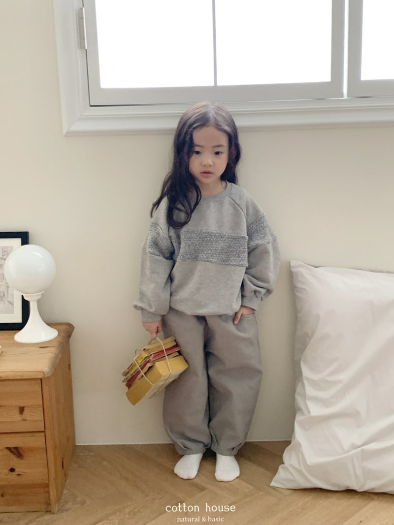 Cotton House - Korean Children Fashion - #magicofchildhood - Knit Colored Ralgan Pullover - 4