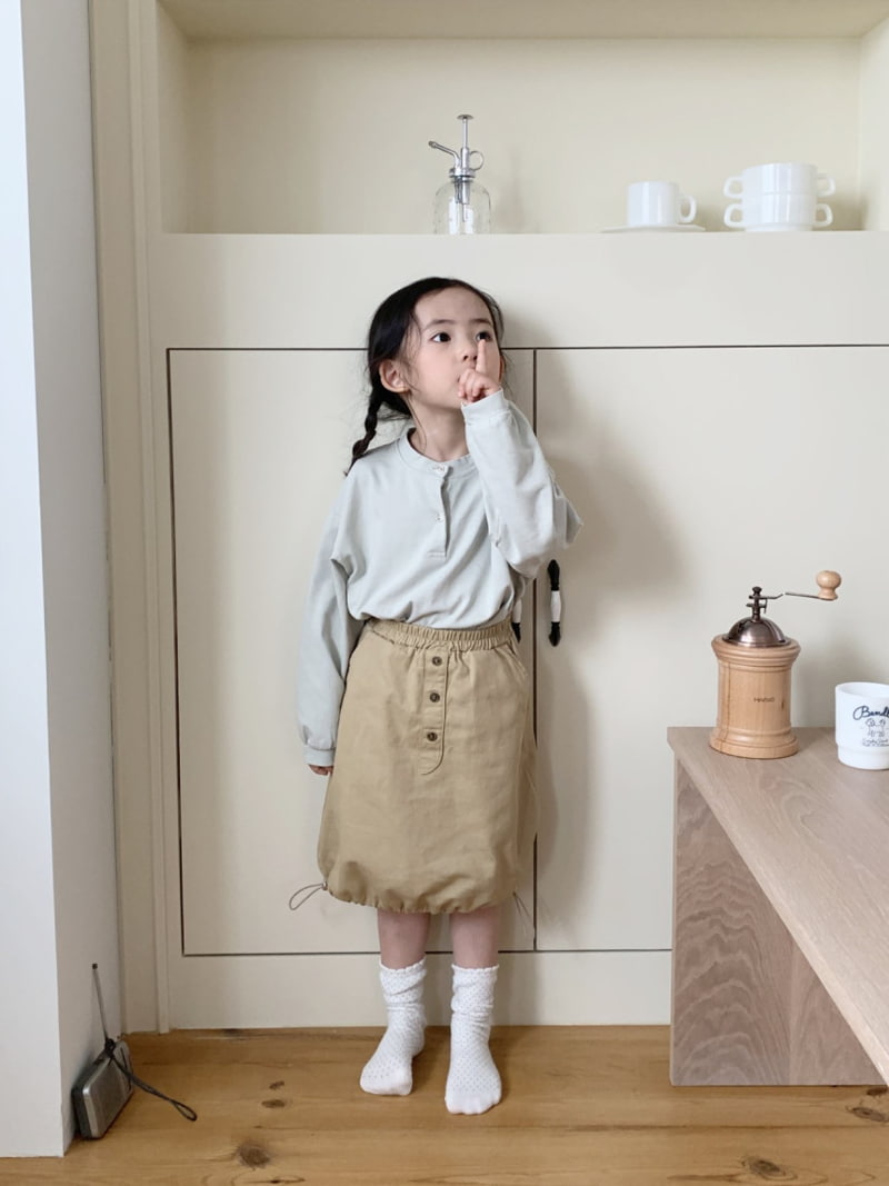 Cotton House - Korean Children Fashion - #minifashionista - String Skirt