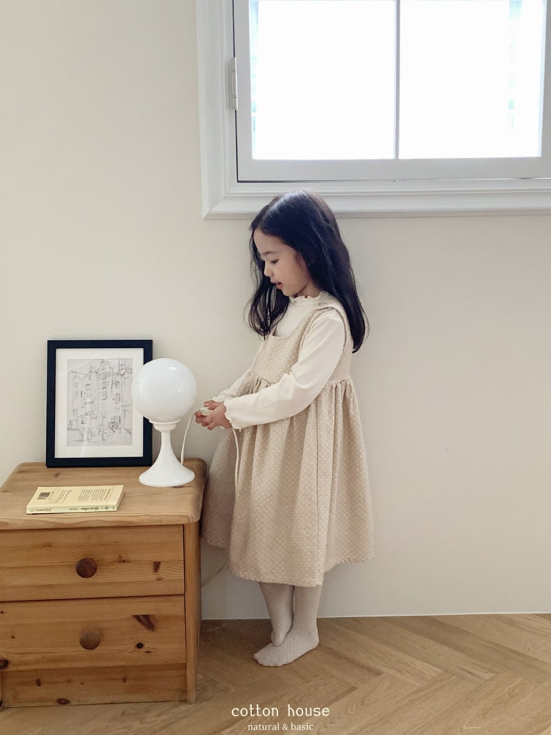 Cotton House - Korean Children Fashion - #stylishchildhood - Soft Span Half Turtleneck Tee - 6