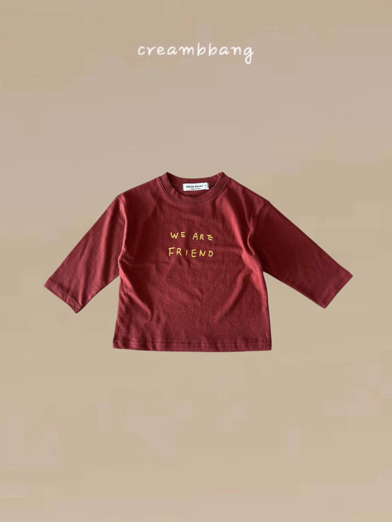 Cream Bbang - Korean Children Fashion - #Kfashion4kids - Friends Single Tee - 12