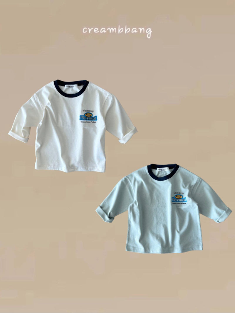 Cream Bbang - Korean Children Fashion - #childofig - Better Colored Single Tee