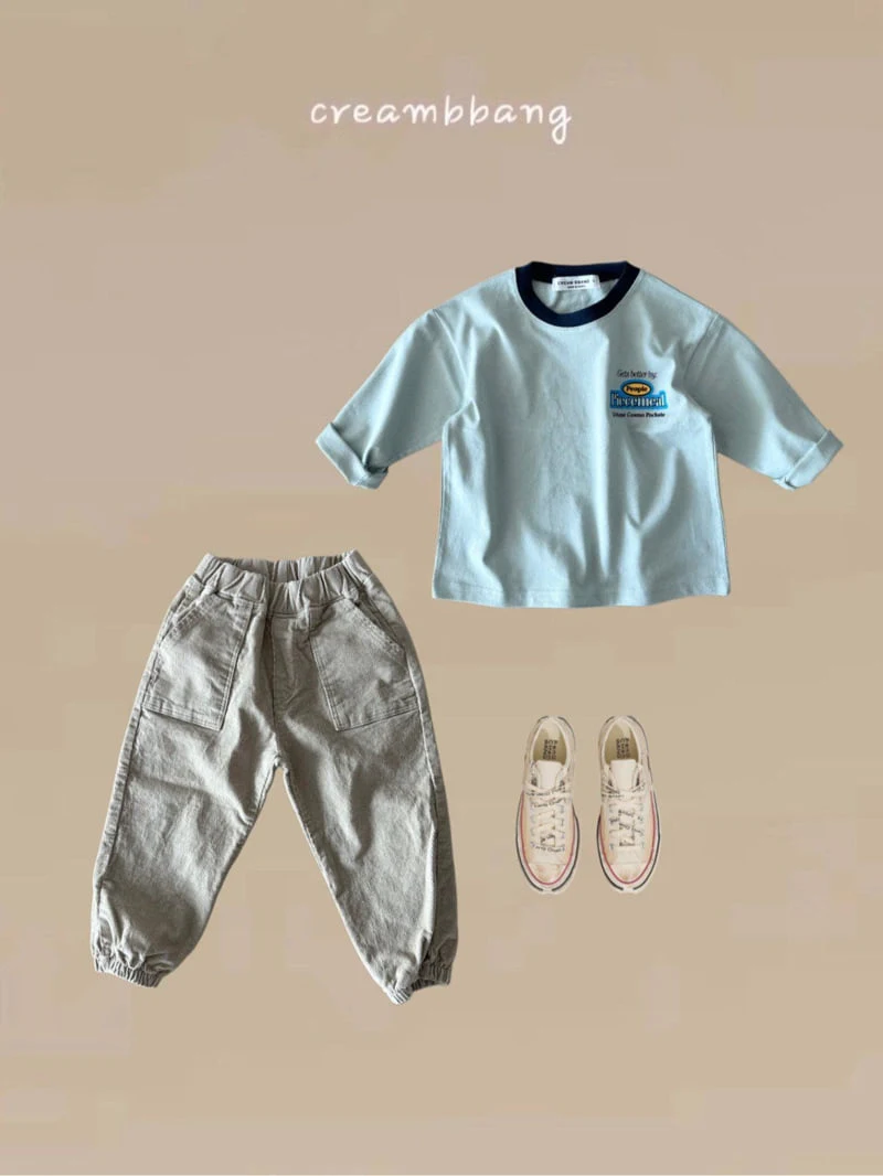 Cream Bbang - Korean Children Fashion - #designkidswear - Corduroy Jogger Pants - 12