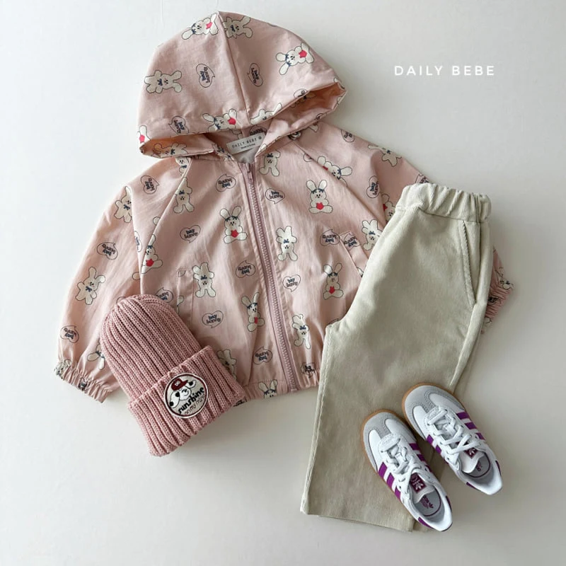 Daily Bebe - Korean Children Fashion - #Kfashion4kids - Corduroy Span Pants - 9