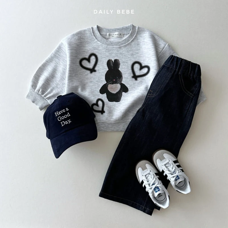 Daily Bebe - Korean Children Fashion - #Kfashion4kids - Denim Wide Pants - 8