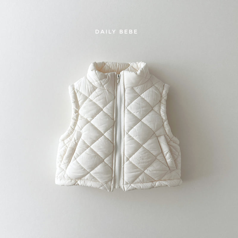 Daily Bebe - Korean Children Fashion - #childofig - Quilting Vest - 8